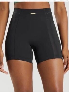 Whitney Simmons Women’s High-Waist Black gymshark Athletic Shorts